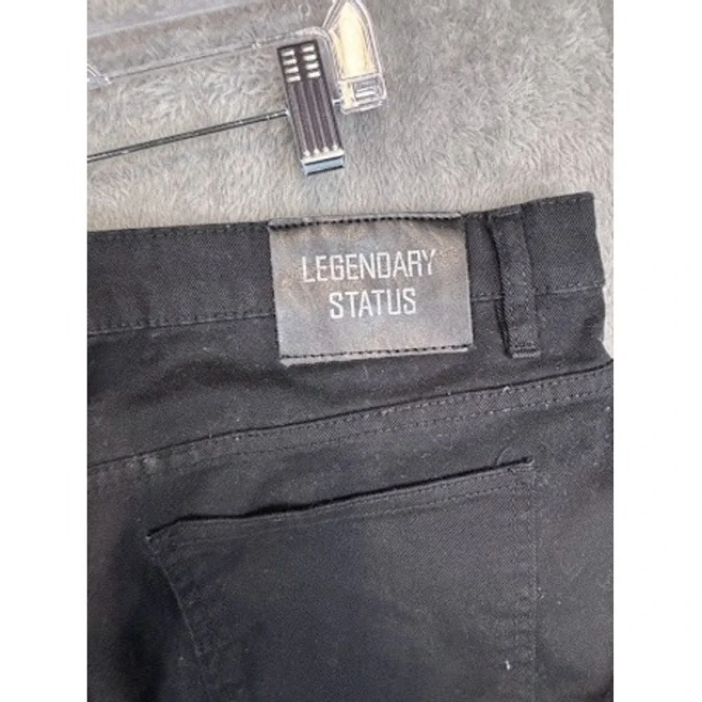 Legendary Status Mens Black Cargo‎ Shorts Casual Fashion Size 36